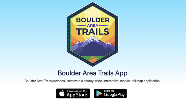 Boulder County Trails App